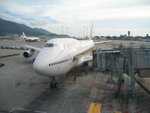 Our First Flight HKG-->SIN