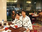 浸完溫泉再食Dinner