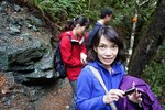 行上山又熱又濕