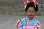 很可愛的和服小妹