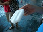Sugar-flavored ice bar