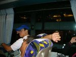 on the way to hotel