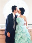 This is our first modelling. I liked this gown the best!