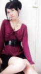 穿著紅當當的衣服5
