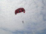 Me on drag parachute
