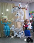 3歲小朋友魔雪奇緣佈置