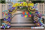 花花氣球拱門
