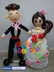 新人結婚公仔~編織裙款(W 130)
