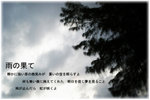 雨の果て