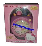 JF355A Hello Kitty 旋轉音樂鬧鐘 - $240
