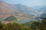 虎山下瞰大澳市