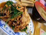 唔知甚麼菜炒山豬肉