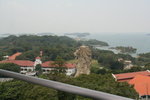 Sky Tower 上，高處看 Merlion