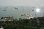 高處看 Siloso Beach