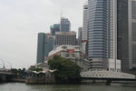 遠眺 The Merlion Park 的日景
