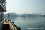 船上遠眺印塘海