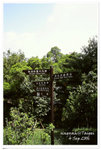 北投公園內的指示牌