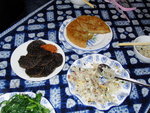 麗江美食(納西炒飯、麗江粑粑、米灌腸)