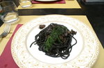 Pasta with squid source and squid egg!!