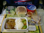好難食既飛機餐... ER...........