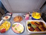 100_0188-第二個飛機餐, 其實我地都係叫埋同一樣野