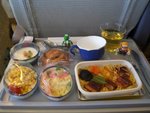 CIMG9295-食飛機餐啦, 饅魚飯呀, 不過做咁睇以為係饅魚麵