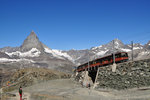 呢條路其實是沿住Gornergrat鐵路下山，絕對不會怕迷路！