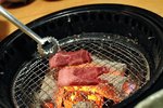 用炭燒的方法，鎖著牛肉的鮮味。