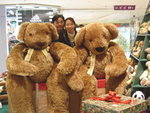 05聖誕新元朗中心的兩隻大bear bear