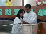 2002年8月18日桃桃浸禮