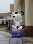 門口Snoopy