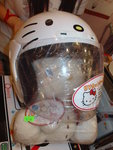 Hello Kitty 頭盔(白色)