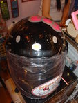 Hello Kitty 頭盔(黑色)
