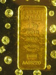 1 kg 999.9 Gold Bar - Totally you can step on 78 bars.