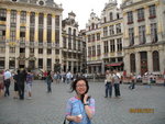 Brussels, Grand Place, 17th century guild houses.