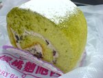 綠茶紅豆卷