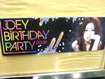祖祖生日party 門口個牌