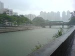 林村河雨景 1