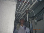 Plumbing pipeworks at Flat 15 57F T7 [Leo]