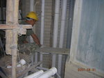 External drainage pipeworks at 18F of T3 [Leo]