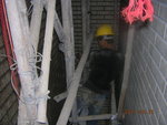 External drainage pipeworks  at 17F of T3 [Leo]
