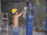 Podium level 3  Fresh water pump rm - Fresh water pump fixing [Anson]