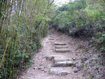 少有風吹到既石級路