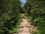 上山既石級路
