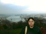 View of Budapest from Gallert Hill 從蓋列特山上，向下觀看布達佩斯的景色