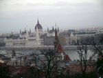 View of Budapest from Fisherman's Bastion 從漁夫堡上，向下觀看布達佩斯的景色