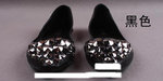 歐美風窩釘合成羊皮平底鞋 size : 35/36/37/38/39/40 售$129