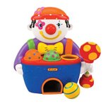 KA10369P Pound a Balli-Jacky
小丑奇積槌槌樂
21(W)x24(H)x8.5(D)cm
適合 6 個月以上年齡使用。
$120