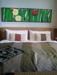 King size bed for Janice and me