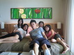 5 of us... our holiday has started
